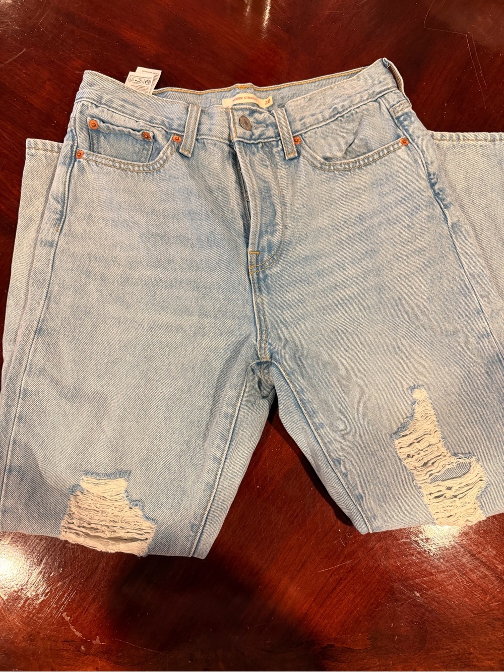 Levi's Light Blue Relaxed Women's Jeans